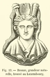 Bronze, Life-size, Found in Luxembourg