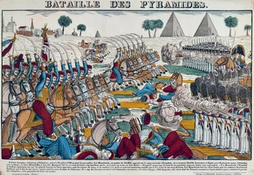 Campaign of Egypt (1798-1801): Battle of Egypt on 21/07/1798
