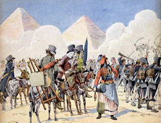 Campaign of Egypt (1798-1801): the French army in Egypt under Napoleon Bonaparte
