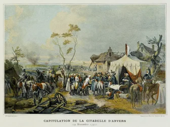 Capitulation of the Citadel of Antwerp (Flanders, Belgium), 29 November 1792