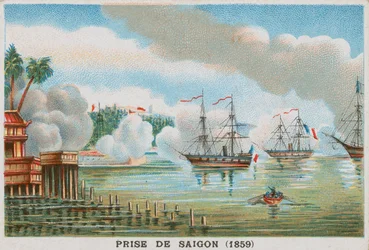 Capture of Saigon by the French, 1859