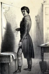 Carnot or the Grand Carnot (1753 - 1823) - in Galerie Historique de la Revolution Francaise by Albert Maurin