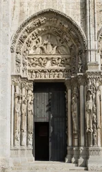 Cathedral of Chartres, Bay to the Left of the Royal Gate Facing West