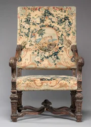 Chair, manufacturer Savonnerie Factory, before 1717