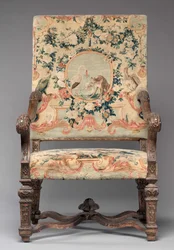 Chair, Manufacturer Savonnerie Factory, Before 1717