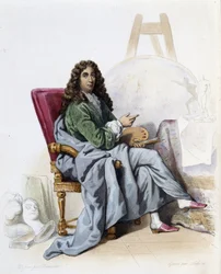 Charles Lebrun (Le Brun) (1619-1690) French painter and decorator- in 