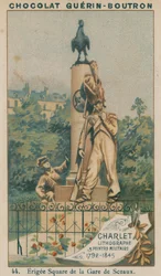 Charlet, Lithographer & Military Painter, 1792-1845, Erected in Square de la Gare de Sceaux