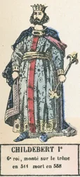 Childebert I, 6th King, ascended the throne in 511, died in 558