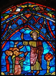 Christ Blessing a Group of People