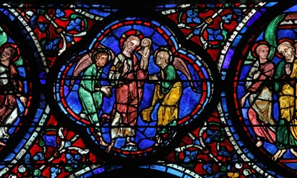 Christ Receives the Virgin