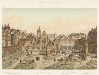 Cemetery of the Innocents, 1550