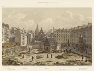 Cemetery of the Innocents, 1750