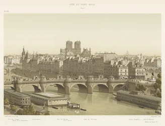 Cité and Pont-Neuf, 1840