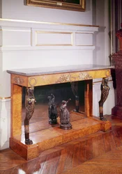 Console with Egyptian Style Chimaera