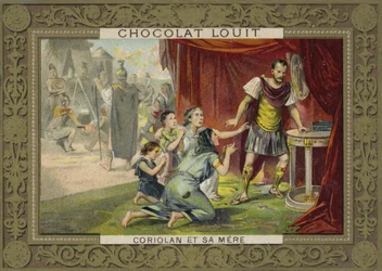 Coriolanus and his mother