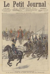 Cossacks Acclaiming Tsar Nicholas II Before Departing for the Far East to Fight the Japanese