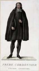 Costume of brother shoemaker, old costume