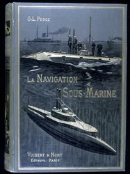 Cover of the book “La navigation sous-marine”, by Pesce, ed. Vuibert