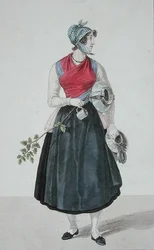 Dairymaid of Peyssac in the Environs of Bordeaux