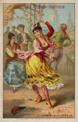 Dancing the Tarantella, Italy