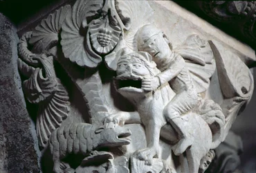 David Slaying the Lion (detail)