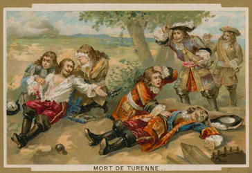 Death of Marshal Turenne at the Battle of Salzbach, 27 July 1675