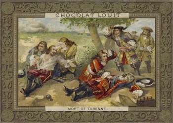 Death of Marshal Turenne at the Battle of Salzbach, 27 July 1675