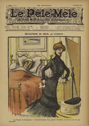 Delicatesse de Coeur. Illustration for Le Pele-Mele