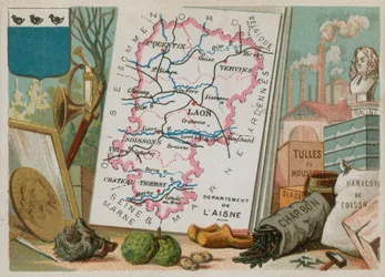 Department of Aisne in Northern France