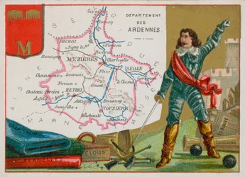 Department of Ardennes in Northeast France