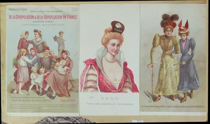Depopulation and Repopulation in France, booklet by Arthur Le Creps against Malthusianism, 1895