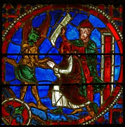 Detail (scenes from the miracle of Theophilus)