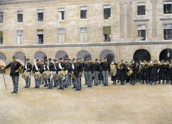 Drums, bugles and music in Album militaire - Legion of the Guard