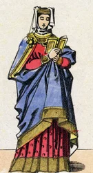 Dynasty of the Capetians: Portrait of Blanche de Castille