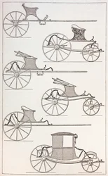 Eighteenth Century Light French Carriages, 1875