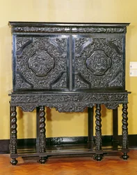 Endymion Cabinet, French, c. 1650