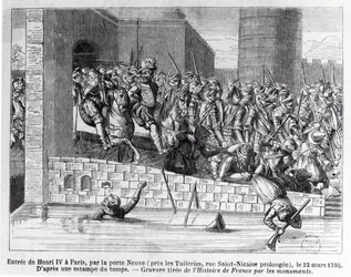 Entrance of Henri IV into Paris, 22nd March 1594