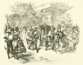 Entrance of Madame Dubarry