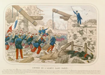 Entrance of the Army into Paris, 21st May 1871