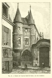 Entrance of the Former Hotel de Guise, Rue des Archives