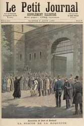 Execution of Dore and Berland: Leaving La Roquette, from 