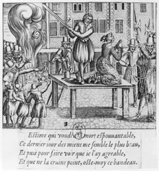 Execution of Leonora Galigai on 8th July 1617