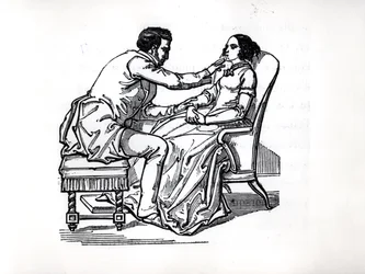 Experiment in Animal Magnetism by Franz Anton Mesmer in 1784