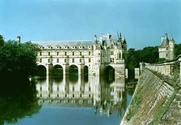 Exterior view of the Donjon, the Chateau de Bohier and the Grande Galerie from the east