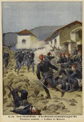 First hostilities of the Greco-Turkish War, 1897
