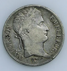 Five Franc Coin with Head of Napoleon