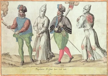 Flagellants in Spain