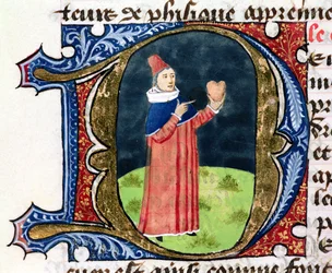 The Heart, from Traite de Medecine by Aldebrande de Florence, 1356