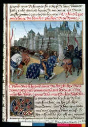 Taking of Tours by Philippe Auguste, King of France in 1202