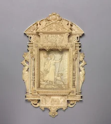 Framed Relief of Diana the Huntress, c.1850